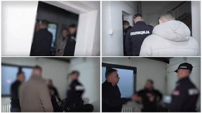  Snimak privođenja sina glavnog i odgovornog urednika Niš TV 