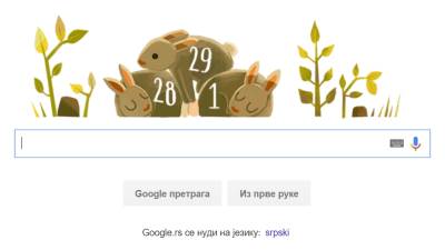  Google "uglavio" 29. februar 