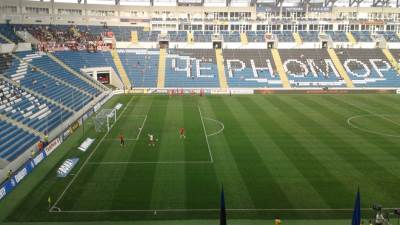  Pogođen jedan od najboljih ukrajinskih stadiona: Sa fasade skidano rusko ime kluba 